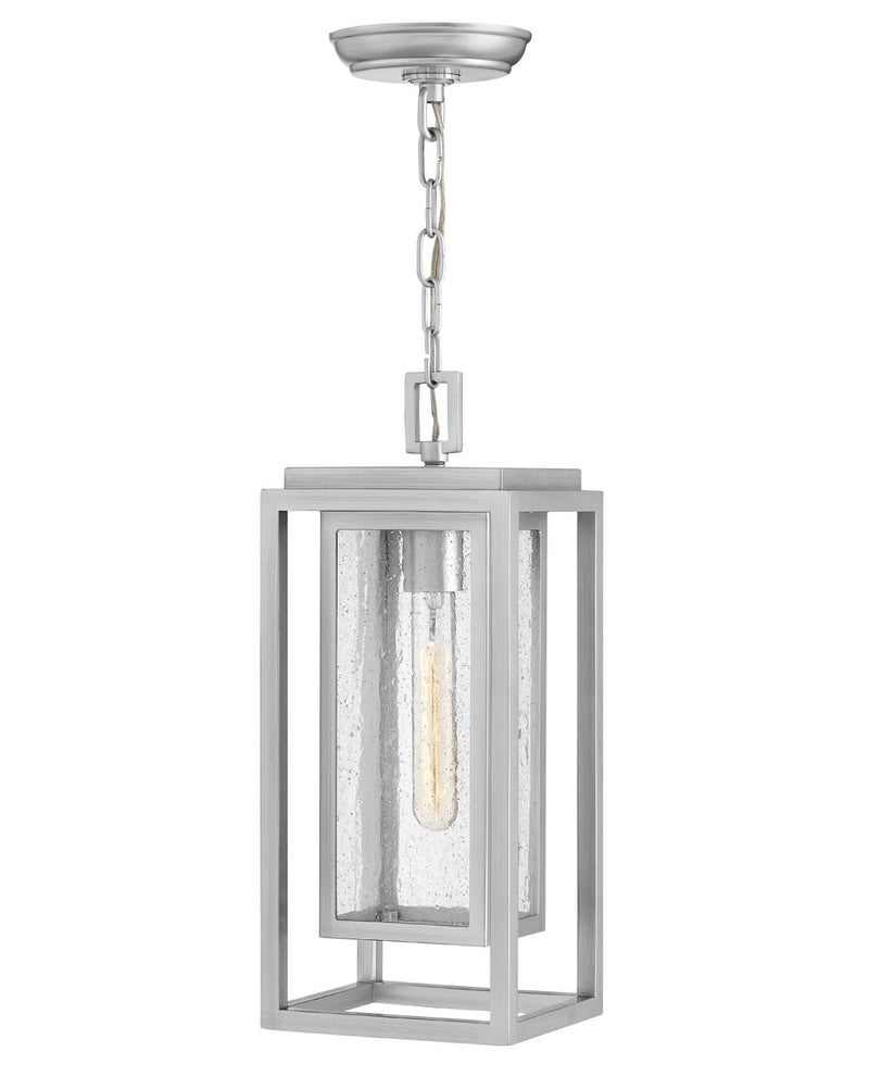 Hinkley 1002SI-LV LED Hanging Lantern, Satin Nickel