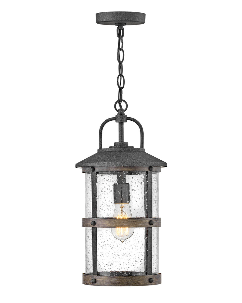Hinkley 2682DZ-LV LED Hanging Lantern, Aged Zinc