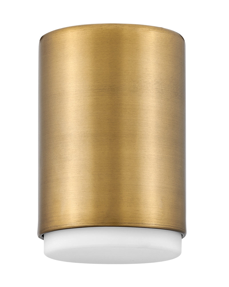 Hinkley 30071LCB LED Flush Mount, Lacquered Brass