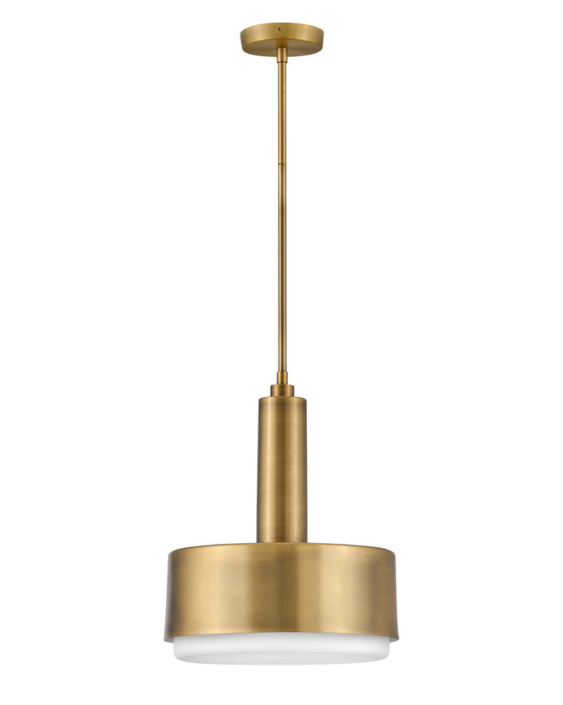 Hinkley 30074LCB LED Pendant, Lacquered Brass