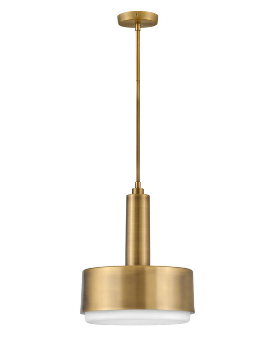 Hinkley 30074LCB LED Pendant, Lacquered Brass