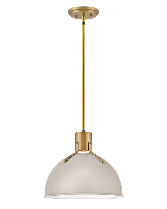 Hinkley 3487LTP LED Pendant, Light Taupe