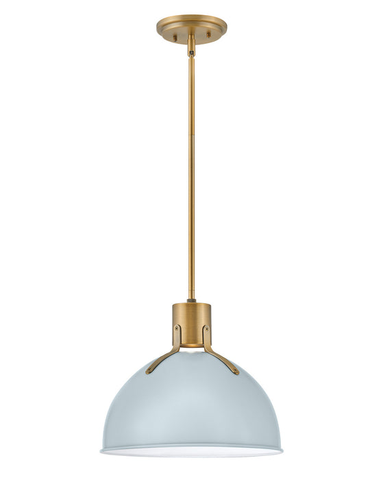 Hinkley 3487PBL LED Pendant, Pale Blue