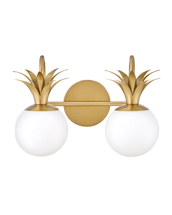 Hinkley 54152HB LED Vanity, Heritage Brass