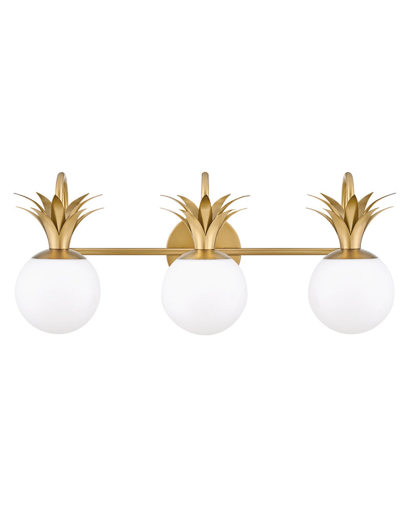 Hinkley 54153HB LED Vanity, Heritage Brass
