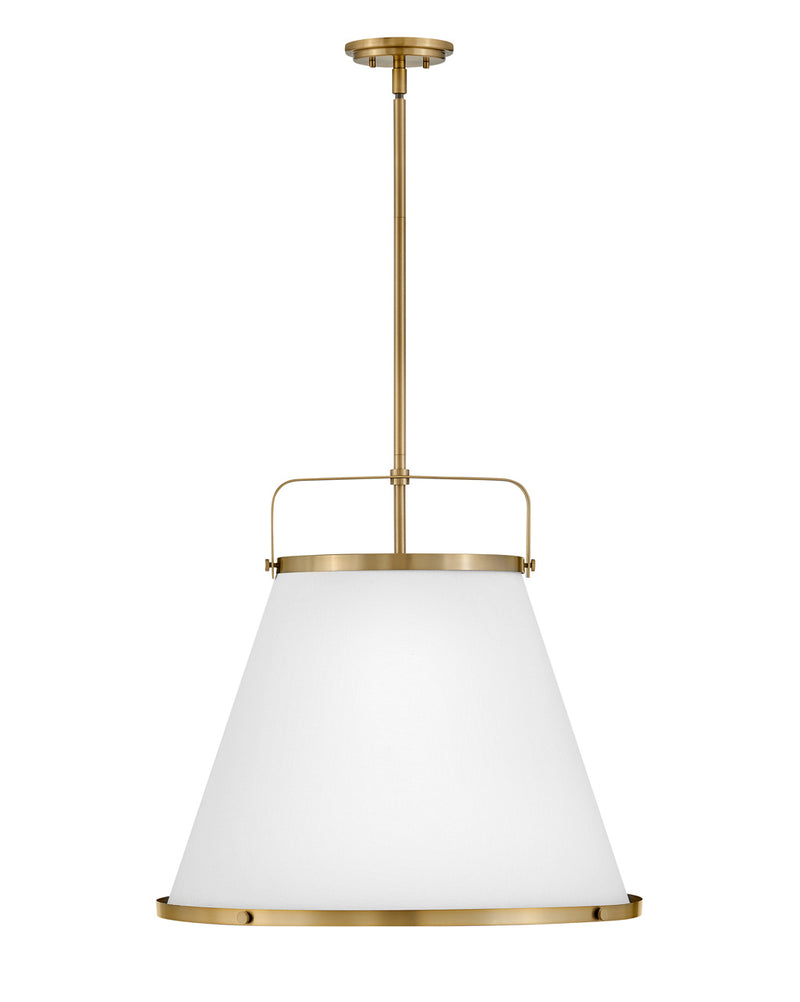 Hinkley 4995LCB LED Pendant, Lacquered Brass