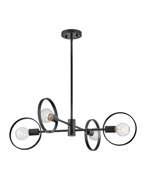 Hinkley 37294BK LED Foyer Pendant, Black