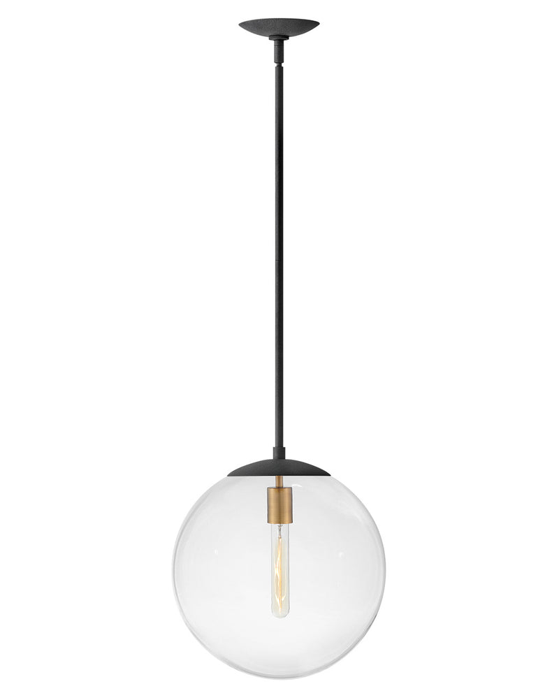 Hinkley 3744DZ LED Pendant, Aged Zinc