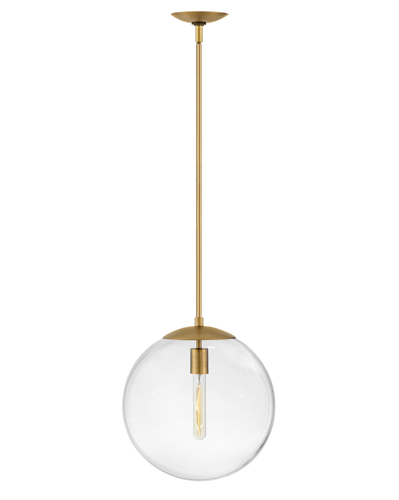 Hinkley 3744HB LED Pendant, Heritage Brass