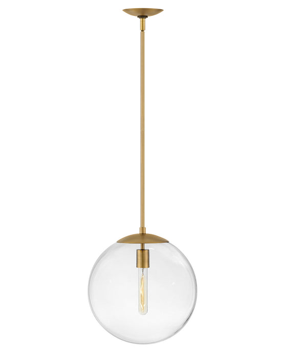 Hinkley 3744HB LED Pendant, Heritage Brass