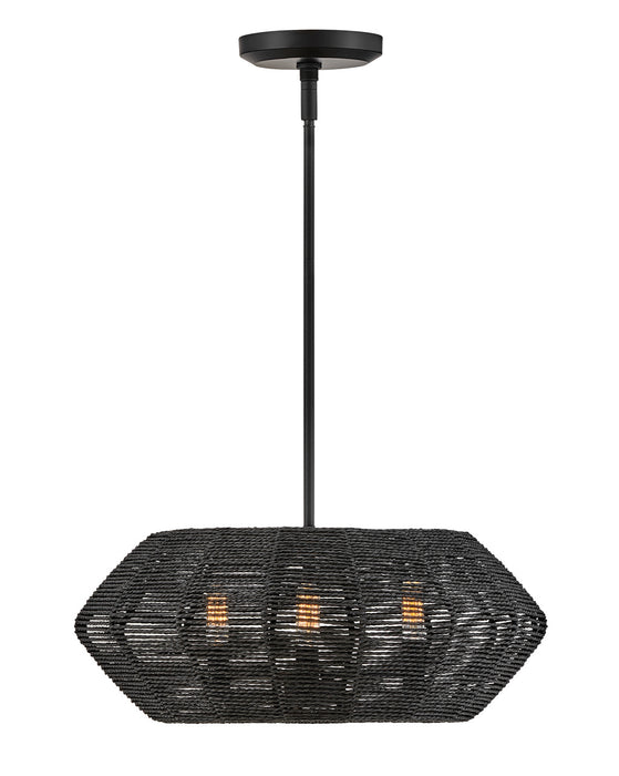 Hinkley 40383BLK LED Chandelier, Black