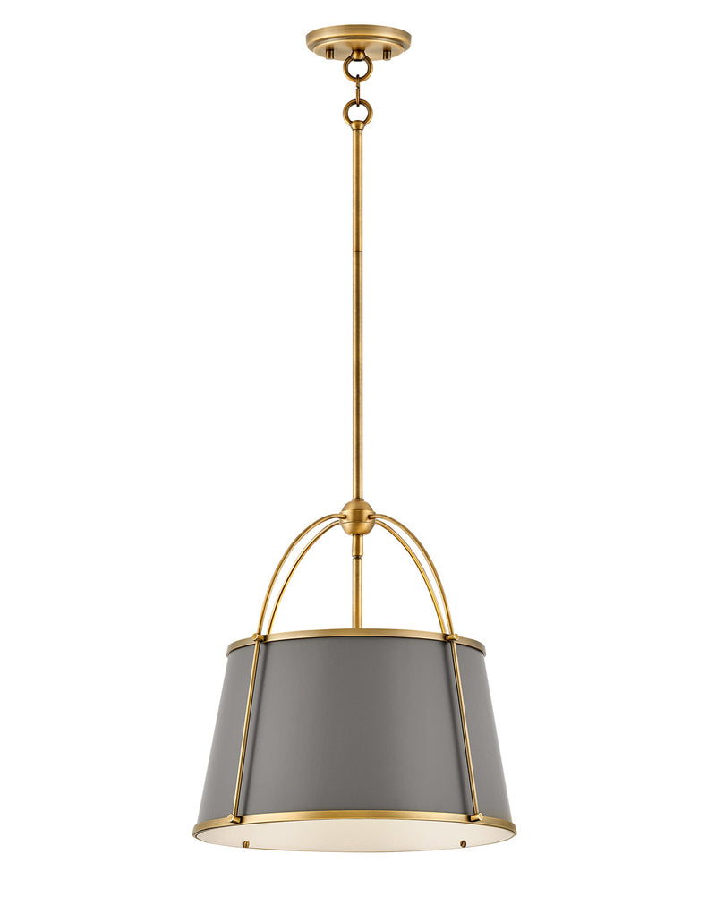 Hinkley 4894LDB LED Pendant, Lacquered Dark Brass