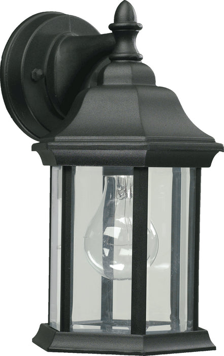 Quorum 787-15 One Light Wall Mount, Black
