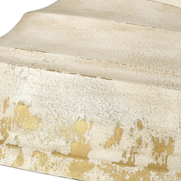 Golden 0806-3P AI Three Light Pendant, Antique Ivory