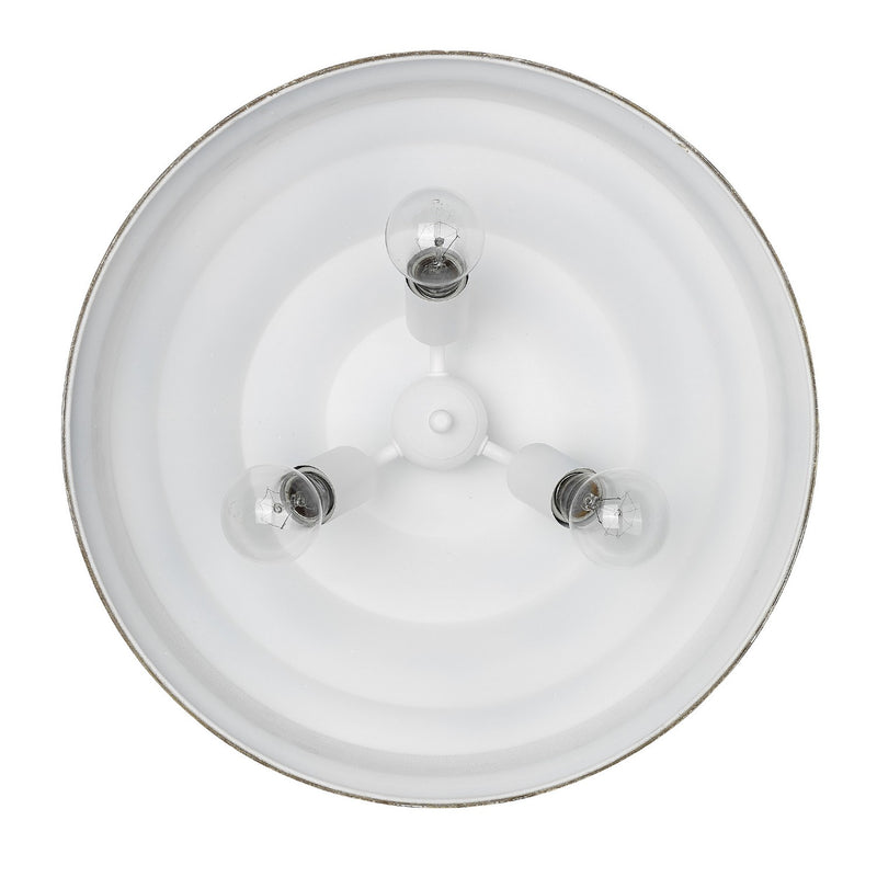 Golden 0806-3P AI Three Light Pendant, Antique Ivory