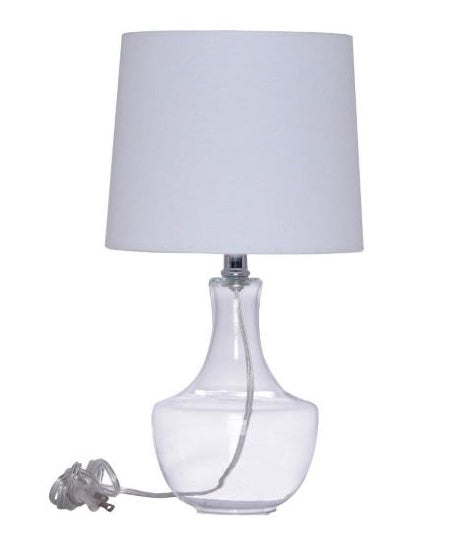 Craftmade 86255 One Light Table Lamp, Brushed Polished Nickel