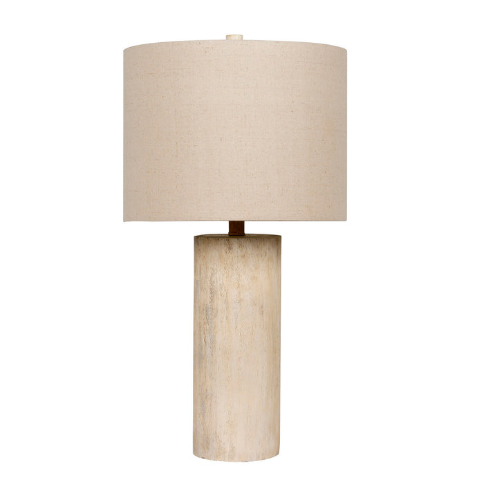 Craftmade 86200 One Light Table Lamp, Cottage White