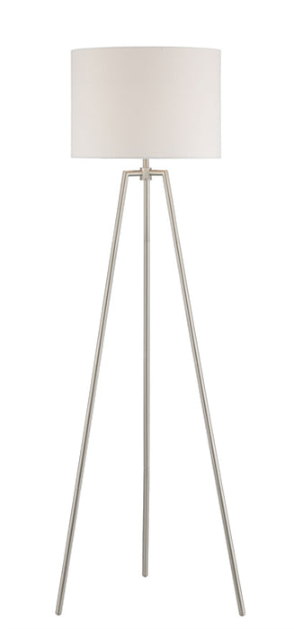 Craftmade 86247 One Light Floor Lamp, Brushed Polished Nickel