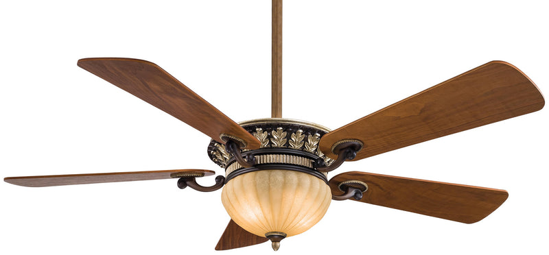 Minka Aire F702L-BCW 52" Ceiling Fan, Belcaro Walnut