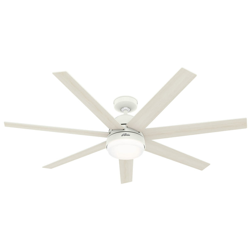 Hunter 51375 60" Ceiling Fan, Matte White