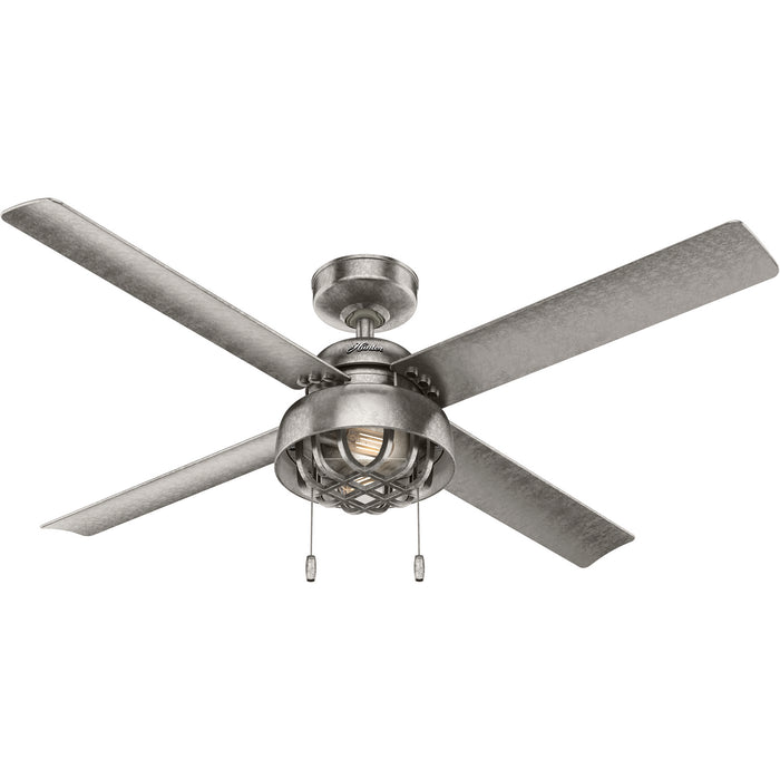 Hunter 51470 52" Ceiling Fan, Painted Galvanized