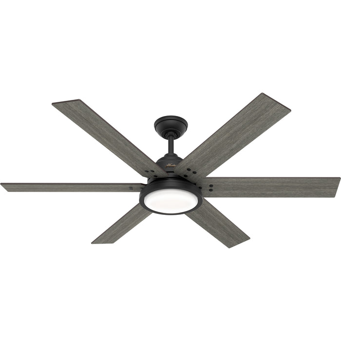 Hunter 51474 60" Ceiling Fan, Matte Black