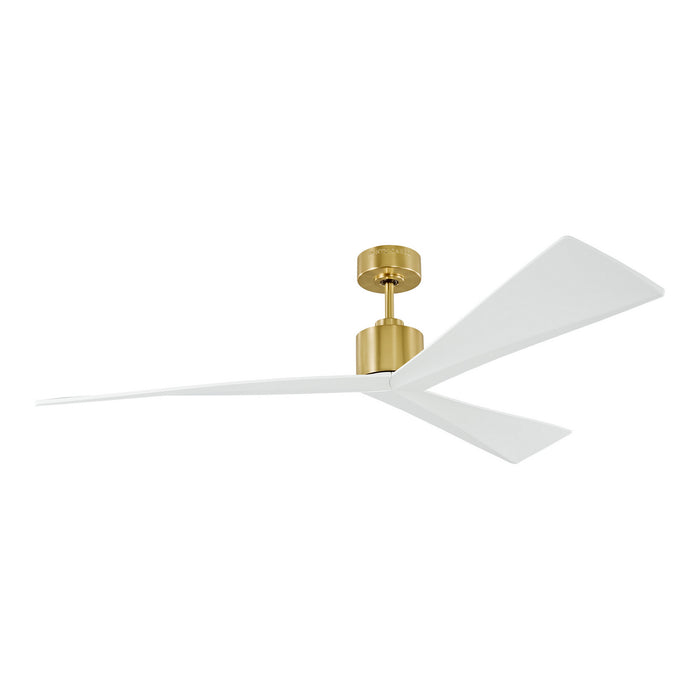 Visual Comfort Fan 3ADR60BBS 60" Ceiling Fan, Burnished Brass