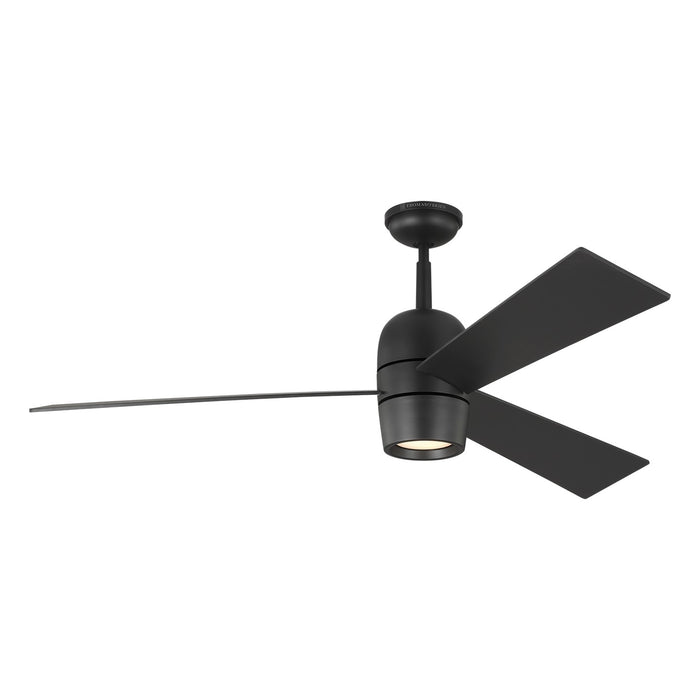 Visual Comfort Fan 3ALBR60MBKD 60" Ceiling Fan, Midnight Black