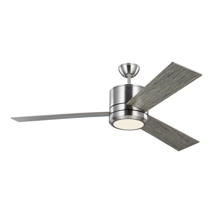 Generation Lighting 3VNMR56BSLGD-V1 56" Ceiling Fan, Brushed Steel