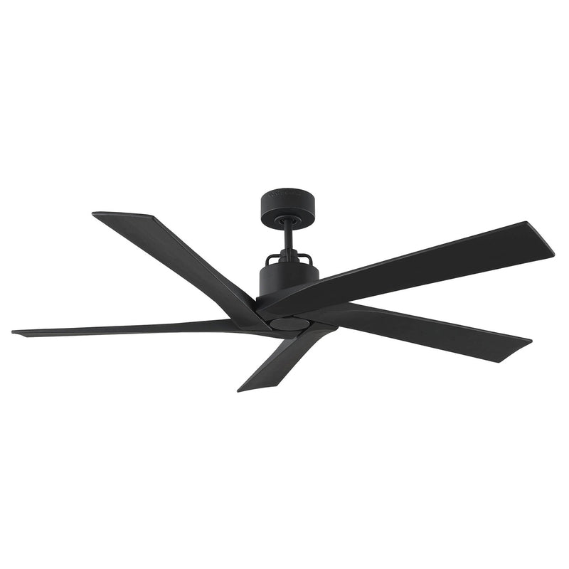 Visual Comfort Fan 5ASPR56MBK 56" Ceiling Fan, Midnight Black