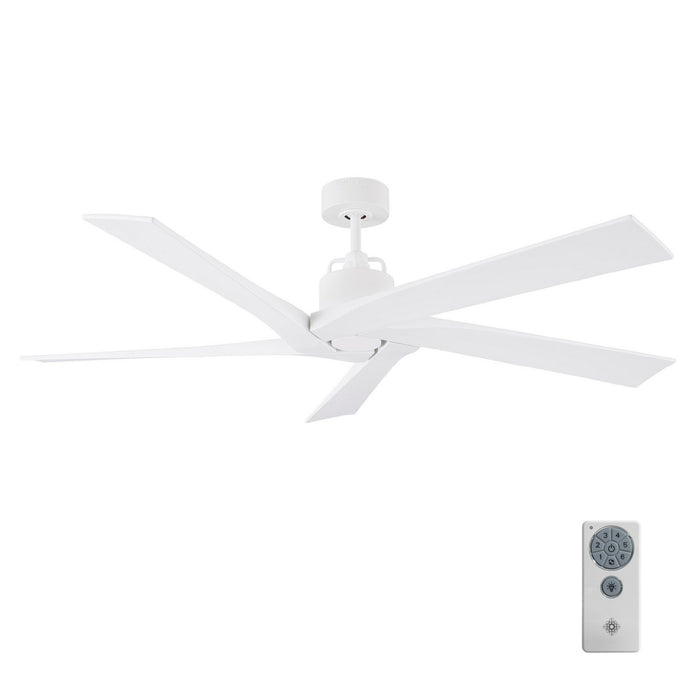 Visual Comfort Fan 5ASPR56RZW 56" Ceiling Fan, Matte White