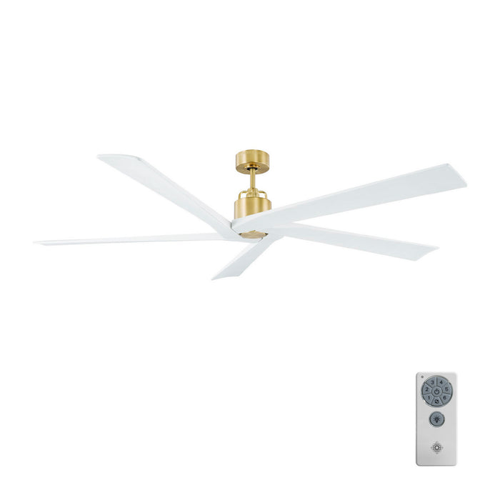 Visual Comfort Fan 5ASPR70BBS 70" Ceiling Fan, Burnished Brass