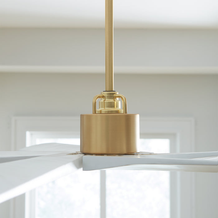 Visual Comfort Fan 5ASPR70BBS 70" Ceiling Fan, Burnished Brass