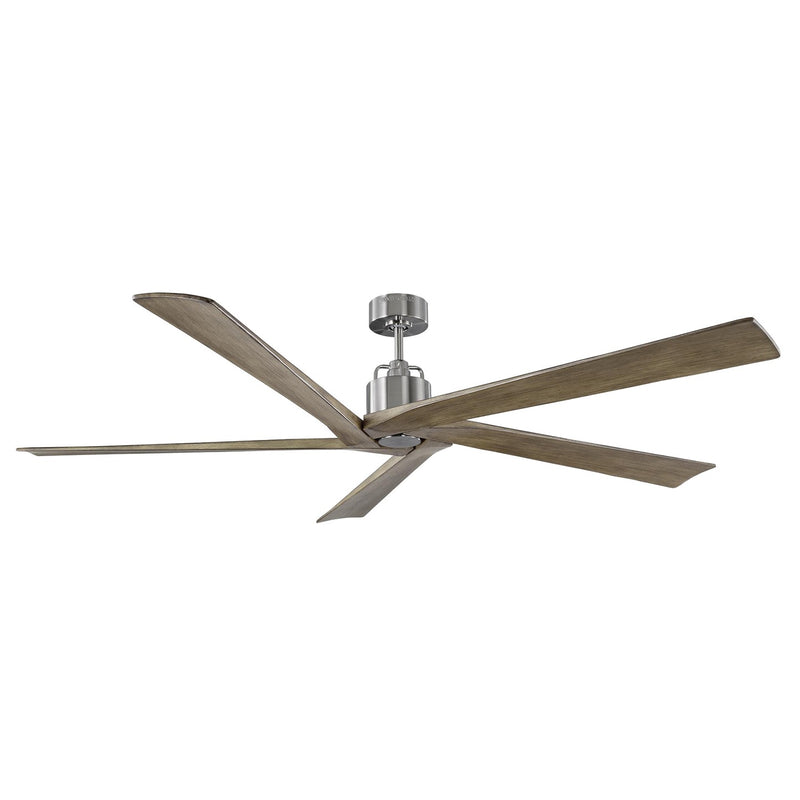 Visual Comfort Fan 5ASPR70BS 70" Ceiling Fan, Brushed Steel