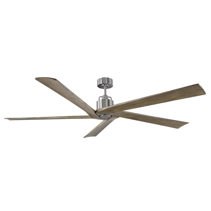 Visual Comfort Fan 5ASPR70BS 70" Ceiling Fan, Brushed Steel