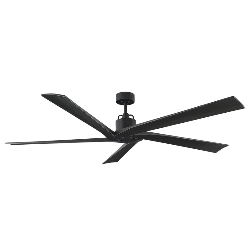 Visual Comfort Fan 5ASPR70MBK 70" Ceiling Fan, Midnight Black