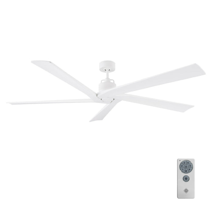 Visual Comfort Fan 5ASPR70RZW 70" Ceiling Fan, Matte White