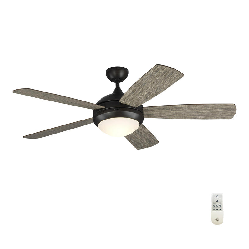 Generation Lighting 5DISM52AGPD 52" Ceiling Fan, Aged Pewter