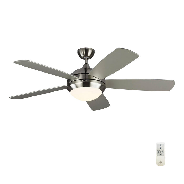 Generation Lighting 5DISM52BSD 52" Ceiling Fan, Brushed Steel