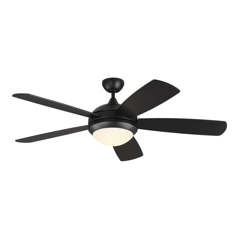 Generation Lighting 5DISM52MBKD 52" Ceiling Fan, Midnight Black