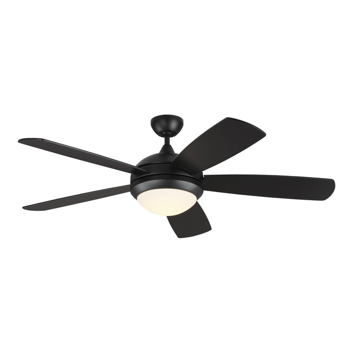 Generation Lighting 5DISM52MBKD 52" Ceiling Fan, Midnight Black