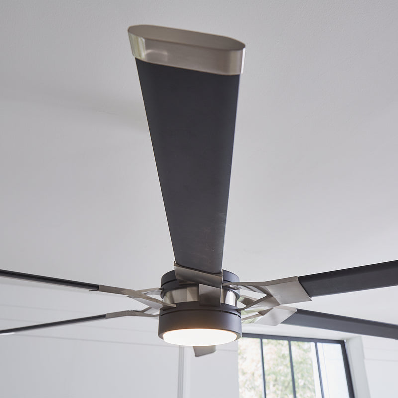 Visual Comfort Fan 6LFR62MBKD 62" Ceiling Fan, Midnight Black