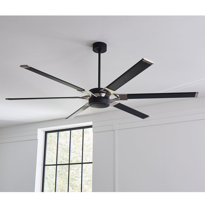 Visual Comfort Fan 6LFR72MBKD 72" Ceiling Fan, Midnight Black