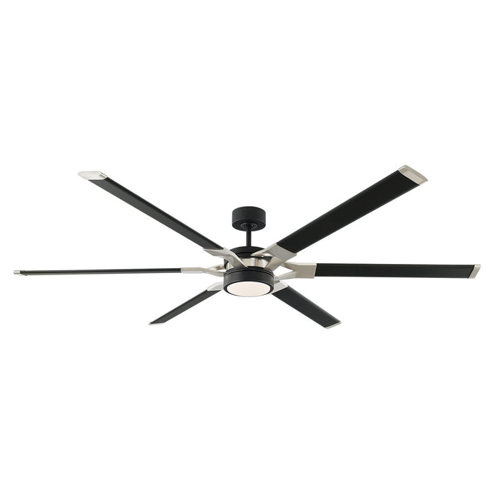 Visual Comfort Fan 6LFR72MBKD 72" Ceiling Fan, Midnight Black