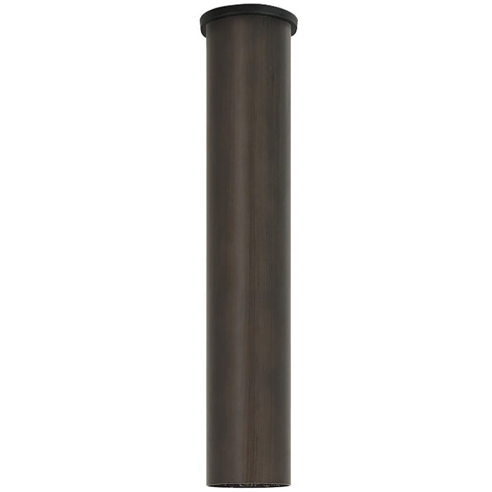 Visual Comfort Fan DRM36AGP Downrod, Aged Pewter