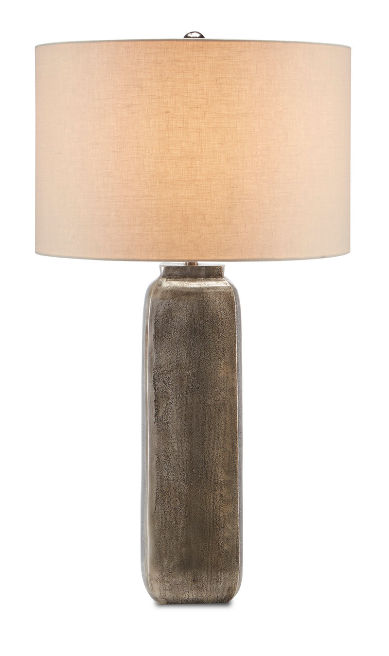 Currey and Company 6000-0699 One Light Table Lamp, Oxidized Nickel