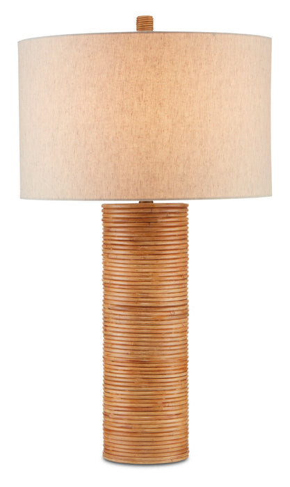 Currey and Company 6000-0735 One Light Table Lamp, Natural