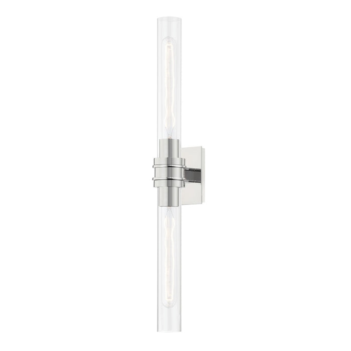 Hudson Valley 1042-PN Two Light Bath Bracket, Polished Nickel