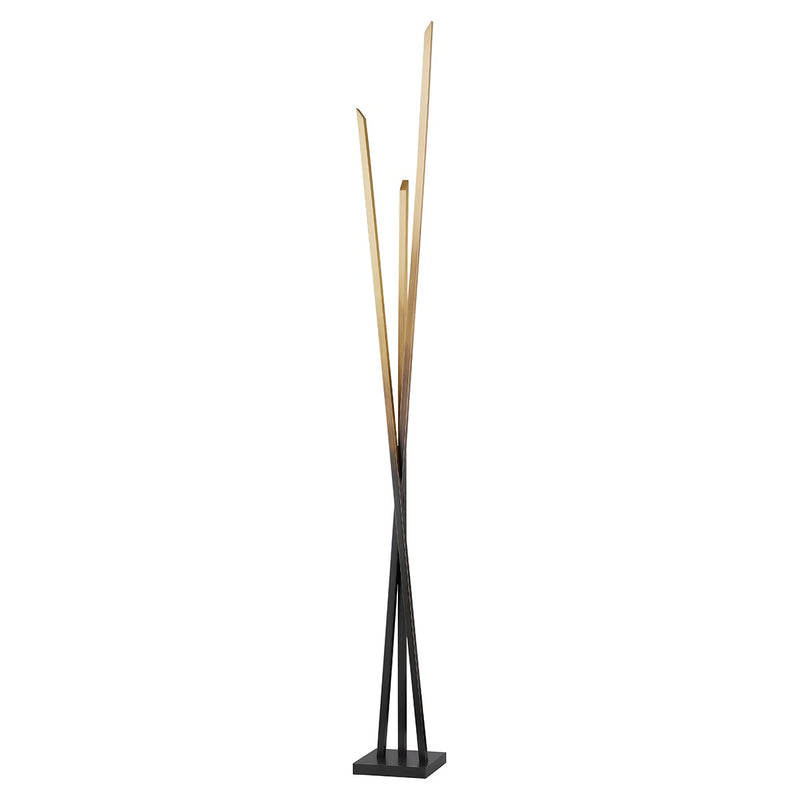 Hudson Valley L5119-GB LED Floor Lamp, Gradient Brass