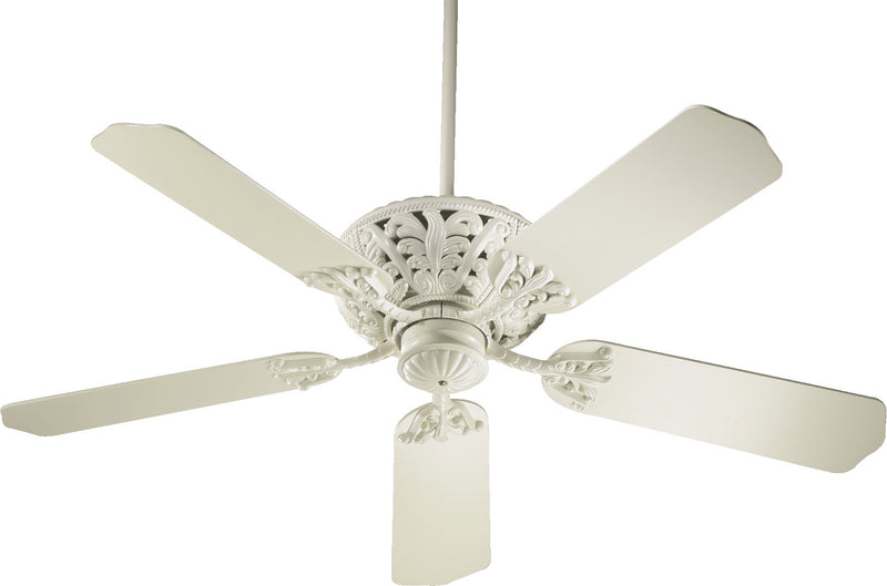 Quorum 85525-67 52" Ceiling Fan, Antique White